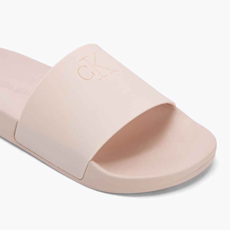 Moteriškos šlepetės Calvin Klein YW0YW01715 Slide Monogram Tpu whisper pink 7