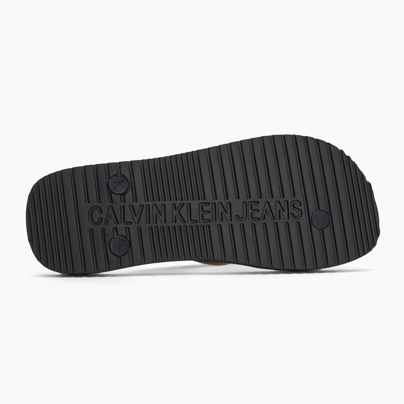 Moteriškos šlepetės per pirštą Calvin Klein YW0YW01829 Beach Sandal Transparent Tpu black 4