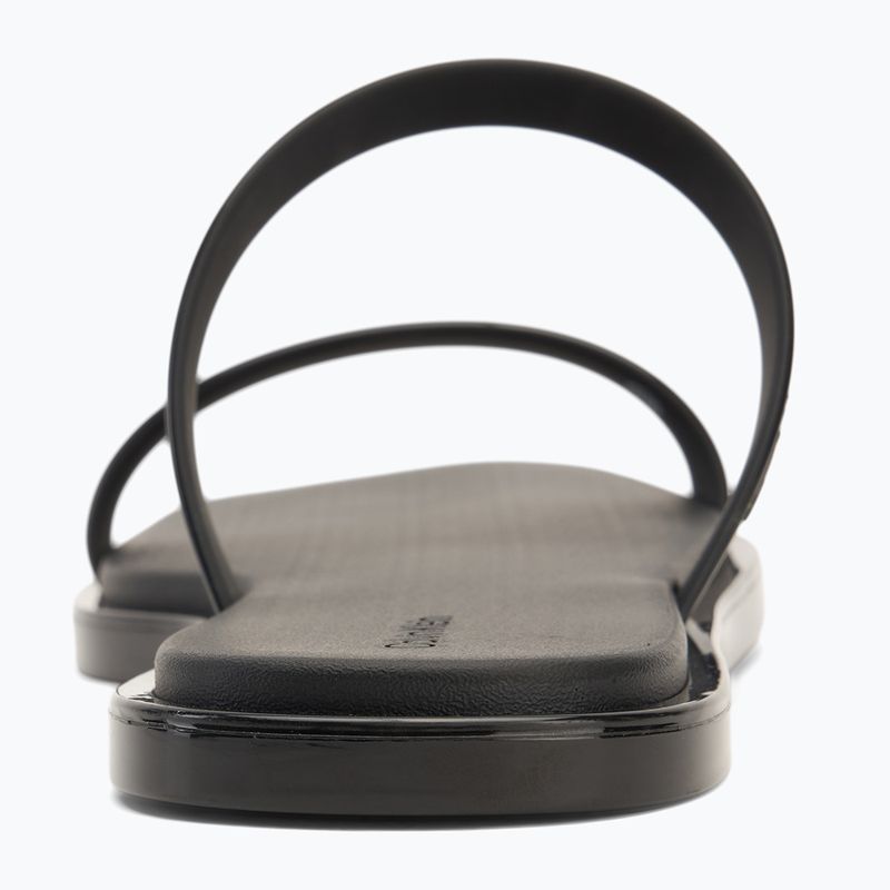 Moteriškos šlepetės Calvin Klein HW0HW02417 Double Bar Slide - Jelly black 6
