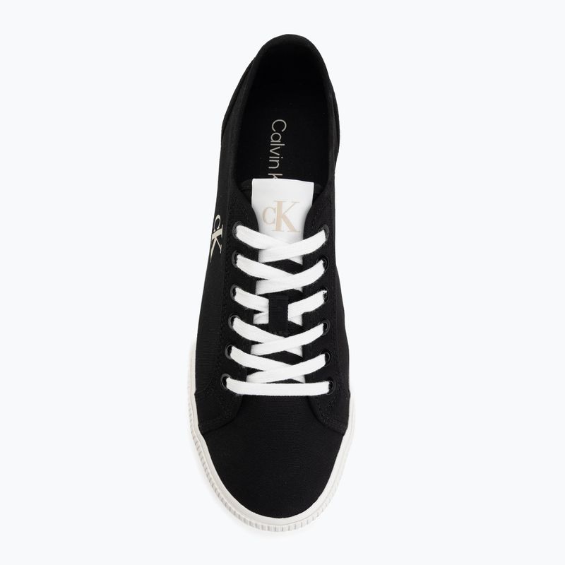 Vyriški sportbačiai Calvin Klein YM0YM01209 3 Ess Vulc Low Mg Canvas ck black/bright white 5