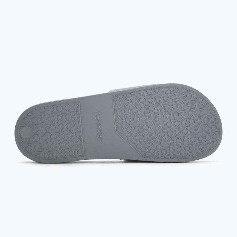 Vyriškos šlepetės Calvin Klein HM0HM01754 Pool Slide Ck Square granite road 4