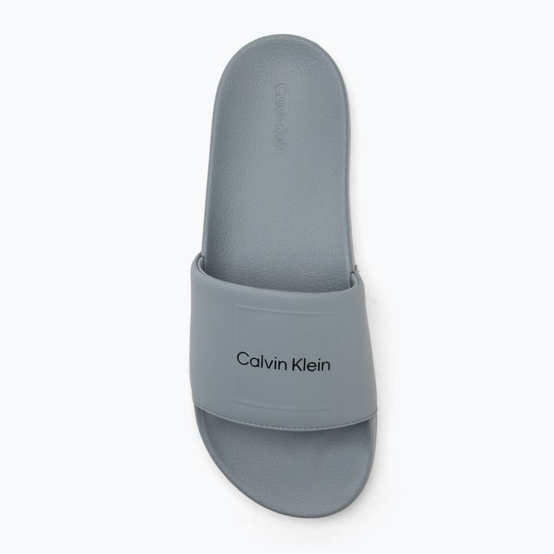 Vyriškos šlepetės Calvin Klein HM0HM01754 Pool Slide Ck Square granite road 5