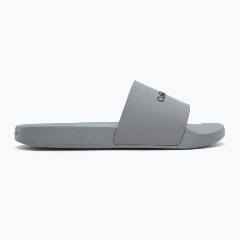 Vyriškos šlepetės Calvin Klein HM0HM00455 Pool Slide Rubber granite road 2