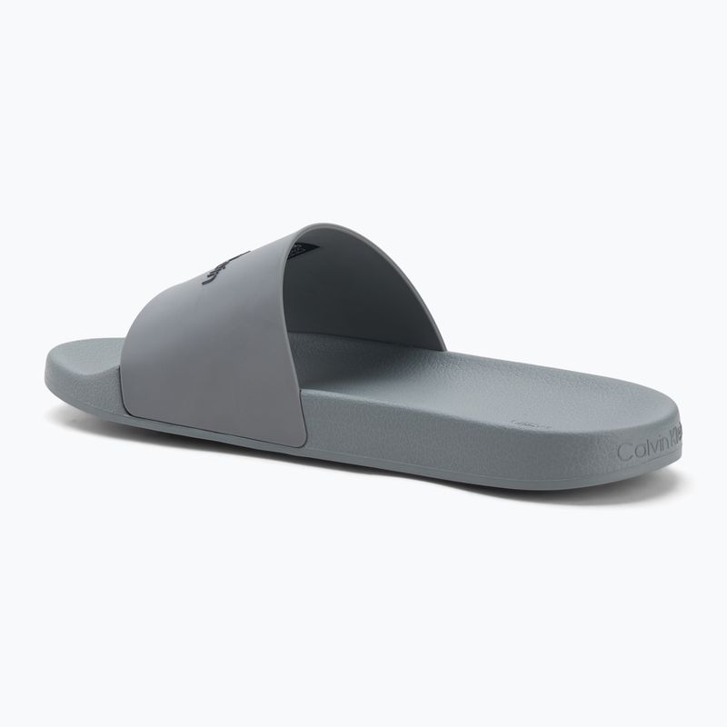 Vyriškos šlepetės Calvin Klein HM0HM00455 Pool Slide Rubber granite road 3