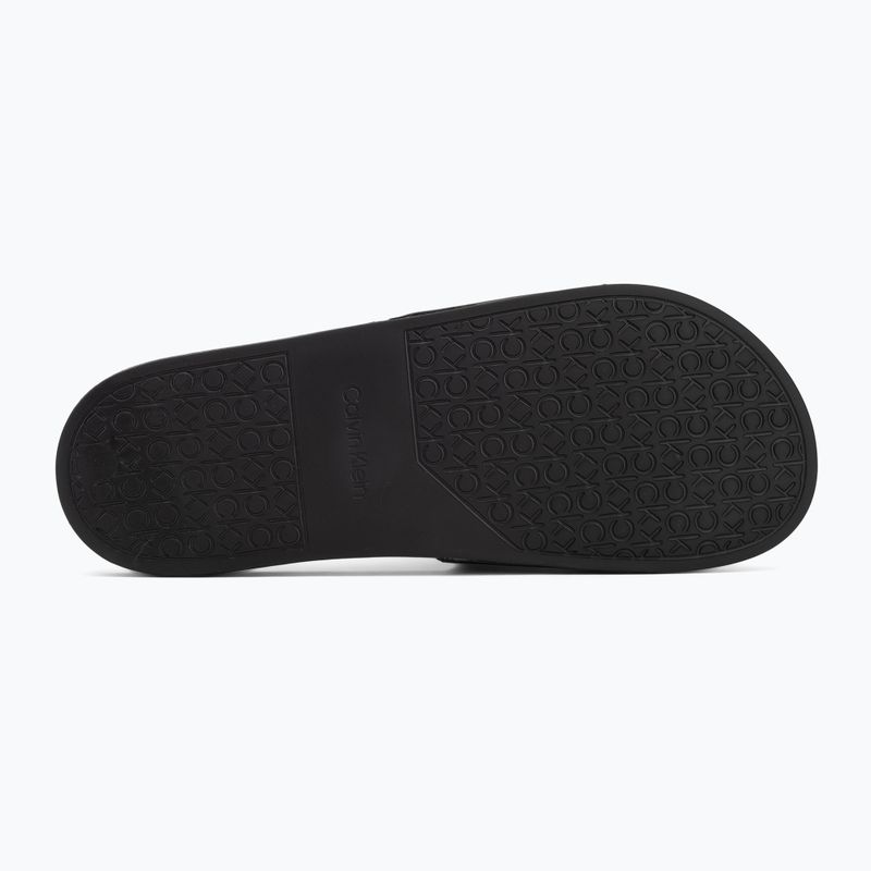 Vyriškos šlepetės Calvin Klein HM0HM01754 Pool Slide Ck Square black 4