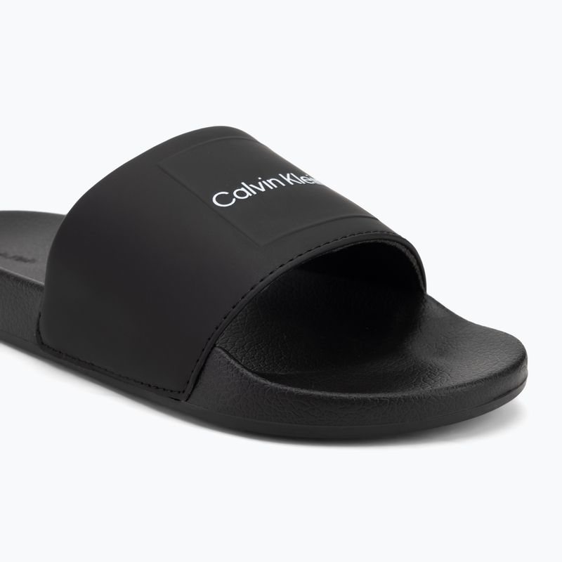Vyriškos šlepetės Calvin Klein HM0HM01754 Pool Slide Ck Square black 7