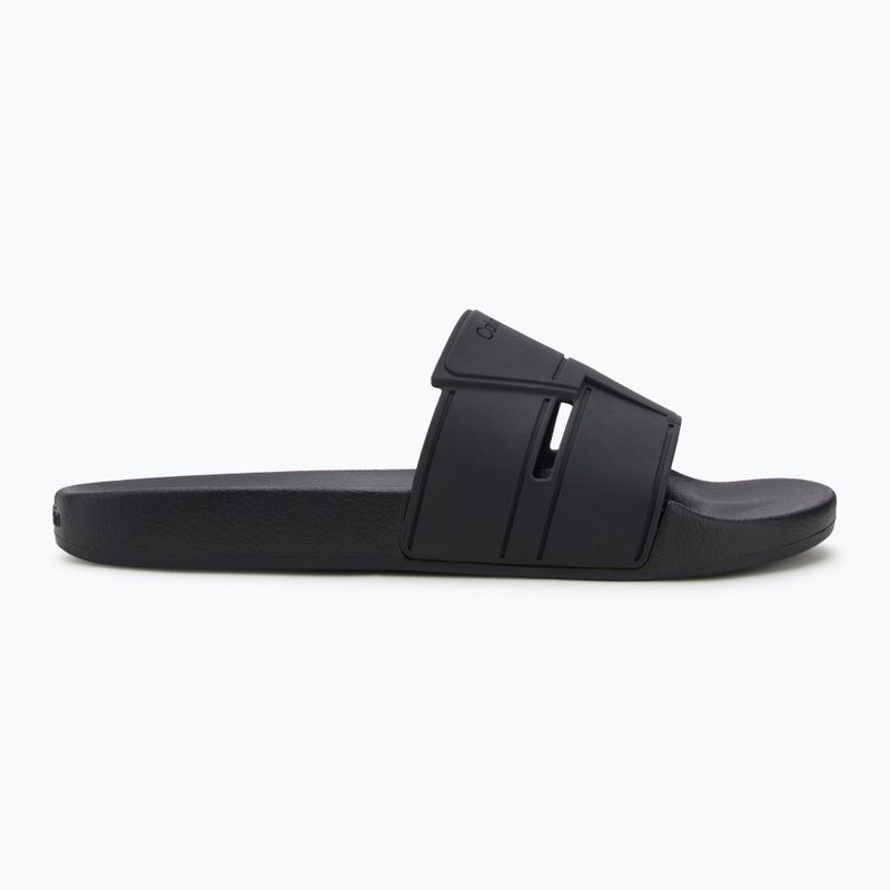 Vyriškos šlepetės Calvin Klein HM0HM01752 Pool Slide Double T black 2