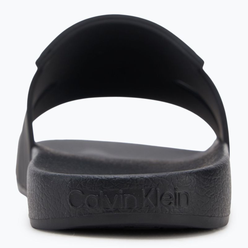 Vyriškos šlepetės Calvin Klein HM0HM01752 Pool Slide Double T black 6