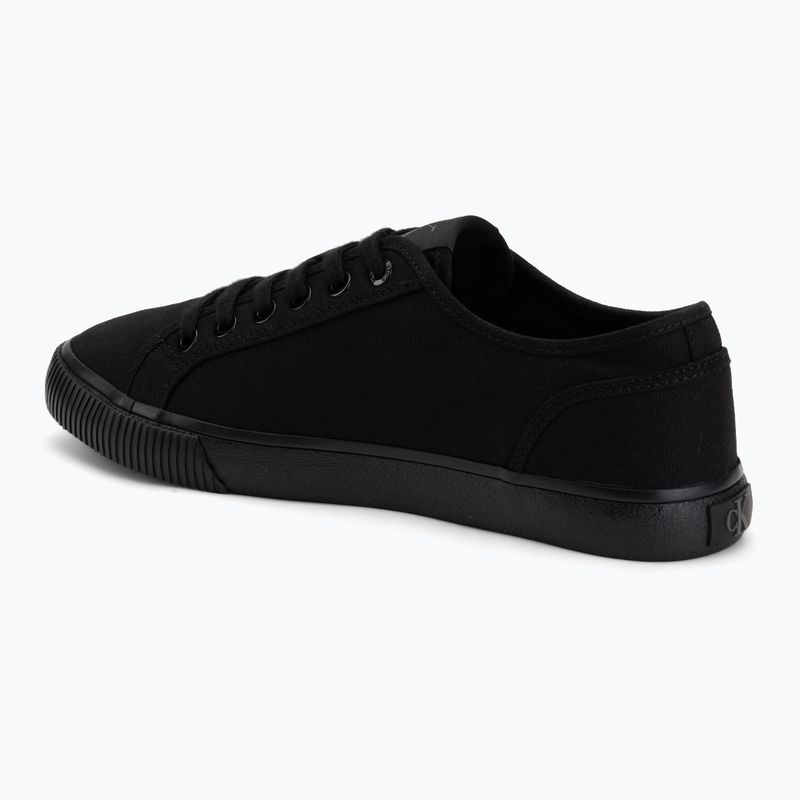 Vyriški sportbačiai Calvin Klein YM0YM01209 3 Ess Vulc Low Mg Canvas triple black 3
