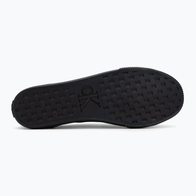 Vyriški sportbačiai Calvin Klein YM0YM01209 3 Ess Vulc Low Mg Canvas triple black 4