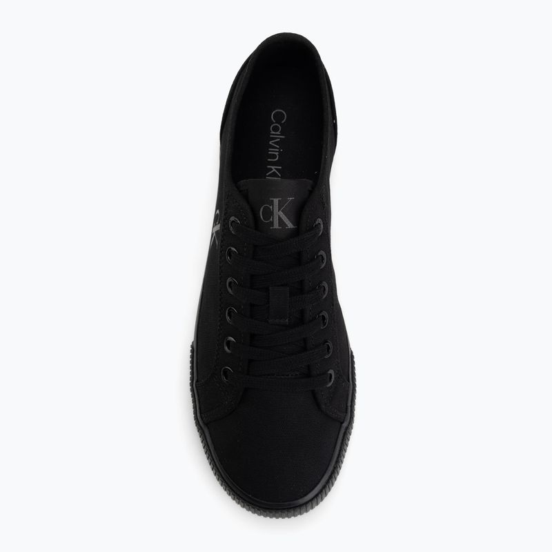 Vyriški sportbačiai Calvin Klein YM0YM01209 3 Ess Vulc Low Mg Canvas triple black 5