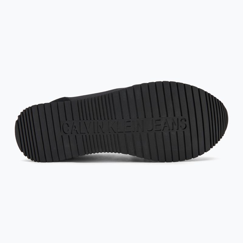 Vyriški batai Calvin Klein YM0YM01217 Runner Sock Laceup Mg Canvas triple black 4