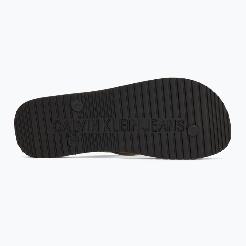 Calvin Klein YM0YM01267 Vyriškos paplūdimio basutės Transparent Tpu black/bright white 4