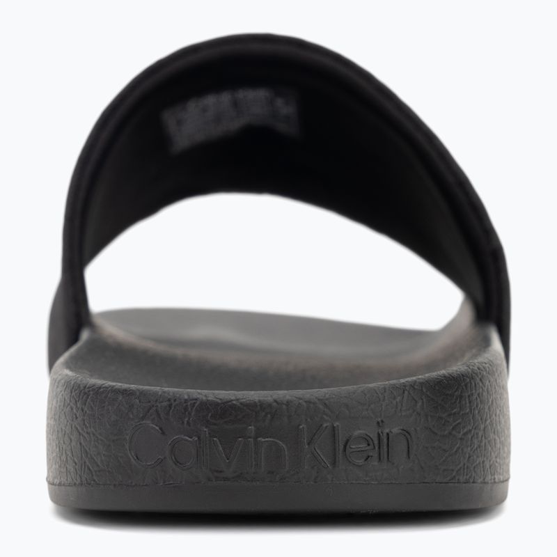 Vyriškos šlepetės Calvin Klein HM0HM01762 Pool Slide Jaq Mono black mono jacquard 6