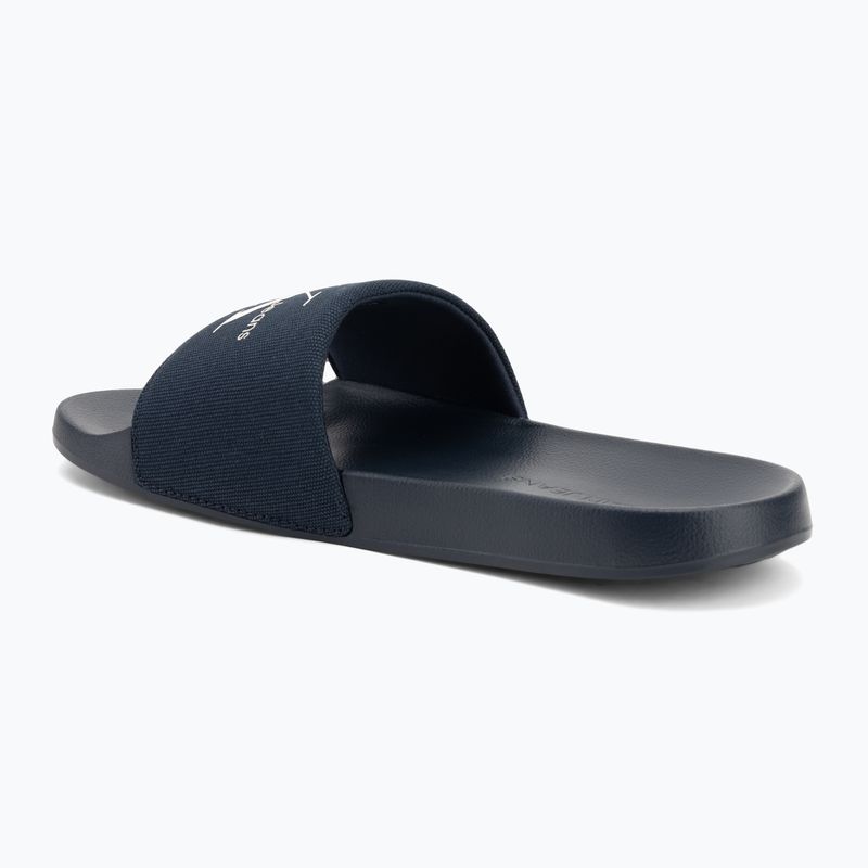 Vyriškos šlepetės Calvin Klein YM0YM01271 Slide Monogram Cv triple calvin navy 3