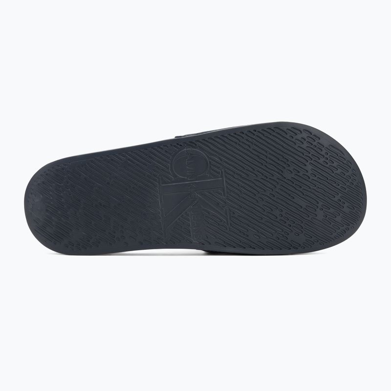 Vyriškos šlepetės Calvin Klein YM0YM01271 Slide Monogram Cv triple calvin navy 4