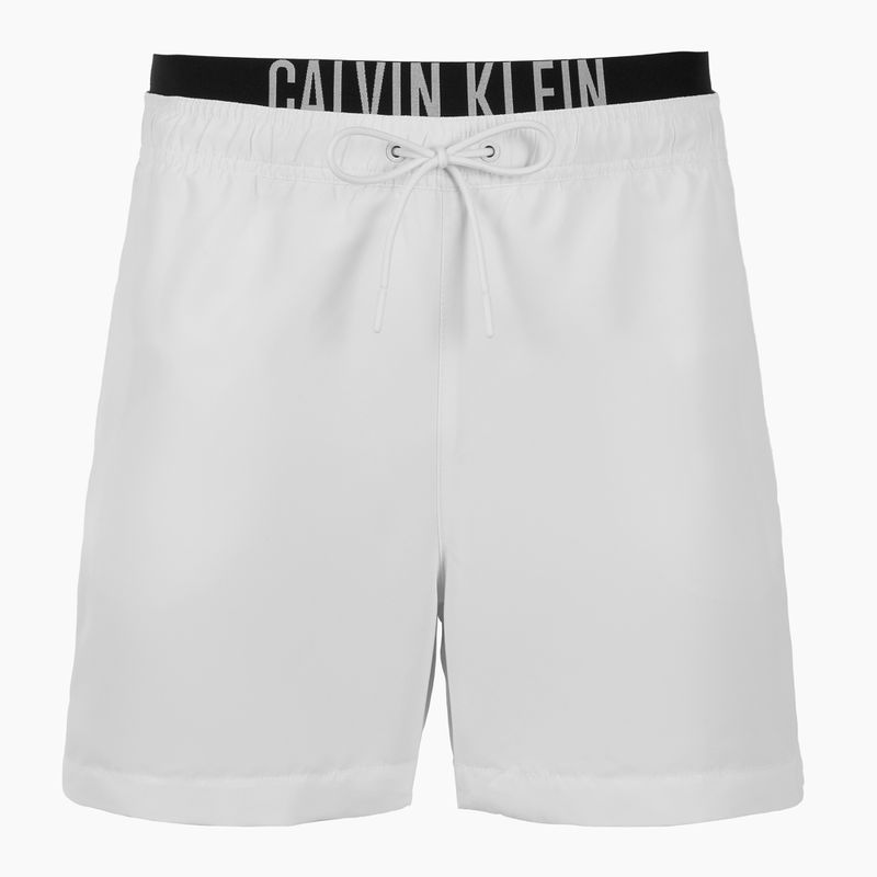 Vyriški maudymosi šortai Calvin Klein KM0KM01093 Intense Power Medium Double WB pvh classic white
