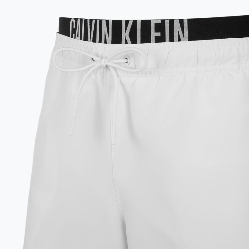 Vyriški maudymosi šortai Calvin Klein KM0KM01093 Intense Power Medium Double WB pvh classic white 3