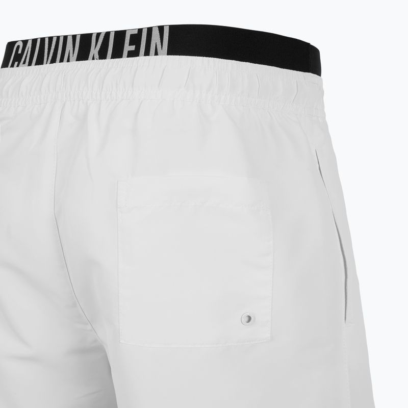 Vyriški maudymosi šortai Calvin Klein KM0KM01093 Intense Power Medium Double WB pvh classic white 4
