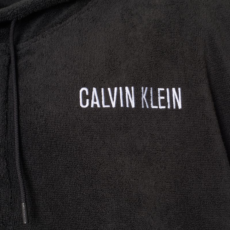 Vyriškas pončas Calvin Klein KM0KM01150 Towel Hoodie pvh black 3