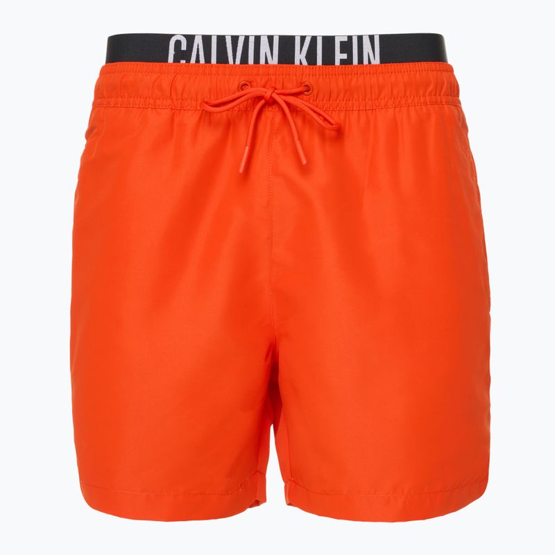 Vyriški maudymosi šortai Calvin Klein KM0KM01093 Intense Power Medium Double WB flaming chili