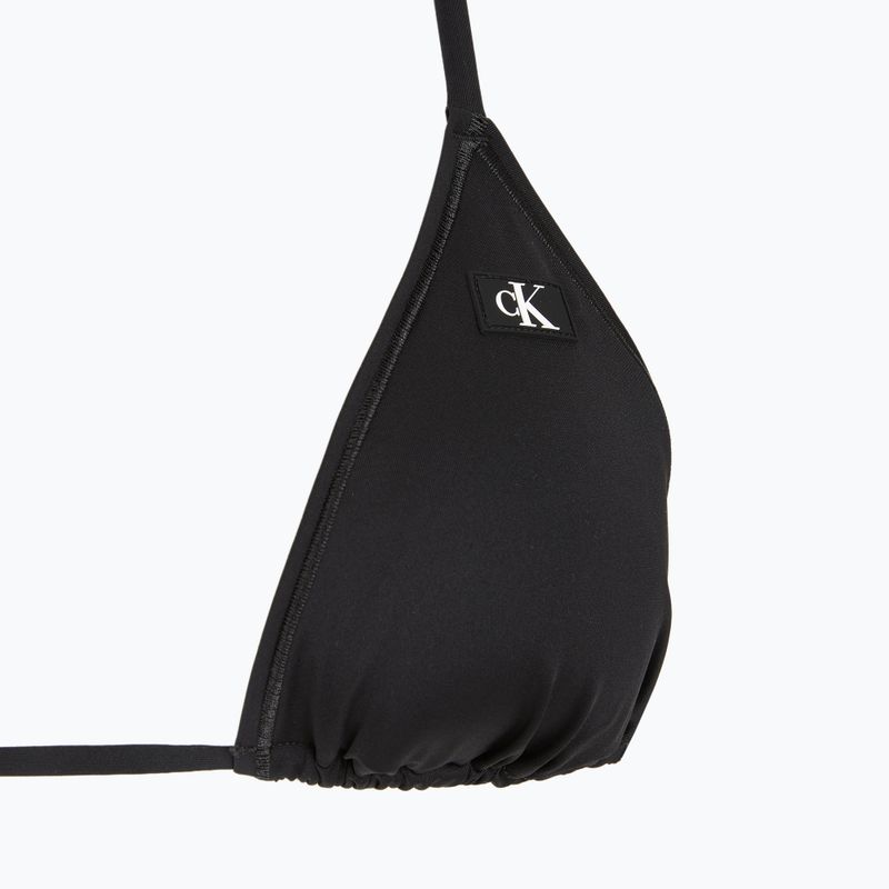 Maudymosi kostiumėlio viršus Calvin Klein KW0KW02343 Triangle Rp pvh black 3