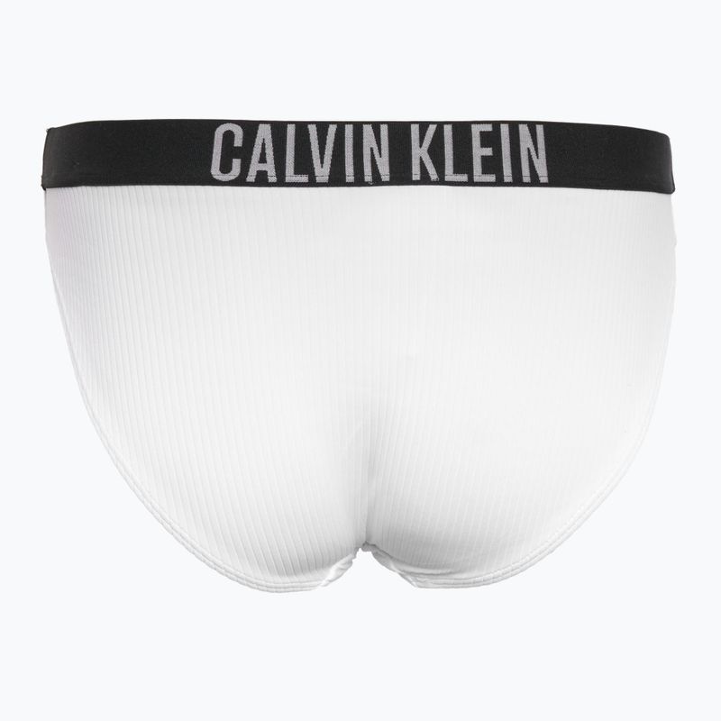 Maudymosi kostiumėlio apačia Calvin Klein KW0KW02752 Intense Power Rib Bikini brilliant white 2