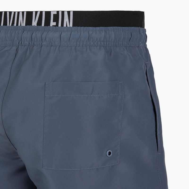 Vyriški maudymosi šortai Calvin Klein KM0KM01093 Intense Power Medium Double WB grisaille 4