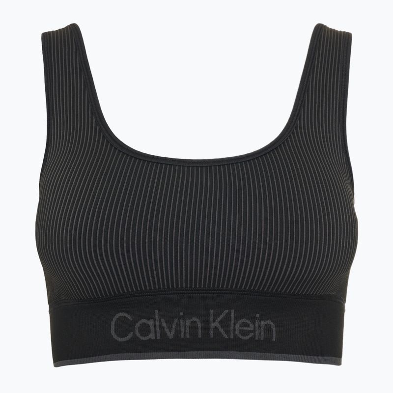 Treniruočių liemenėlė Calvin Klein 00GWS4K220 Seamless Medium Support black