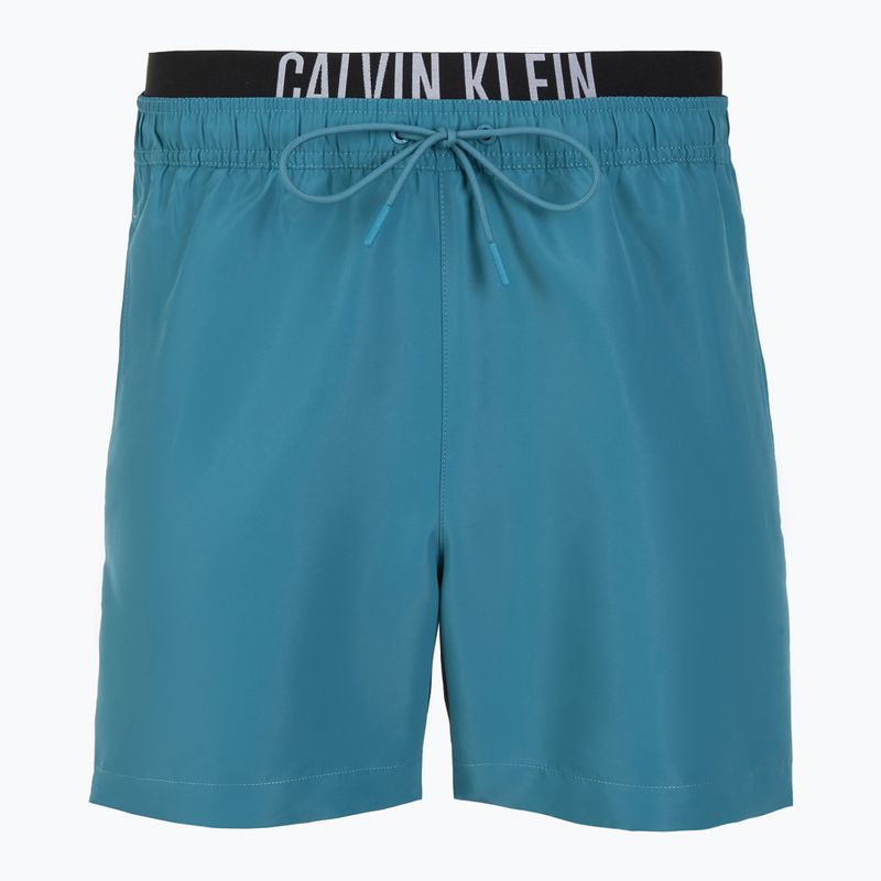 Vyriški maudymosi šortai Calvin Klein KM0KM01093 Intense Power Medium Double WB storm blue