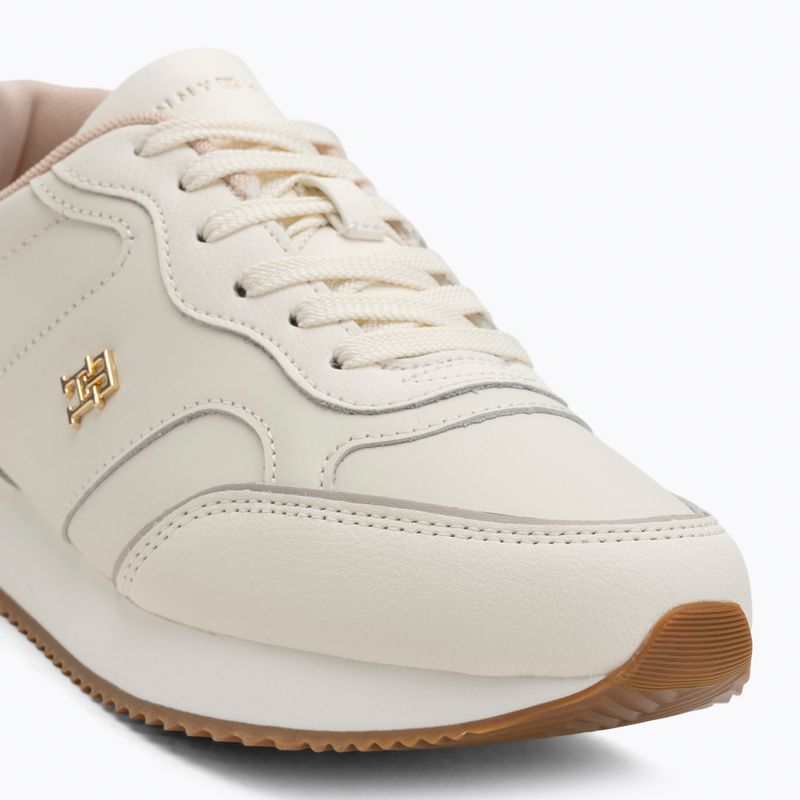 Moteriški batai Tommy Hilfiger Leather Runner ivory petal/newsprin 7