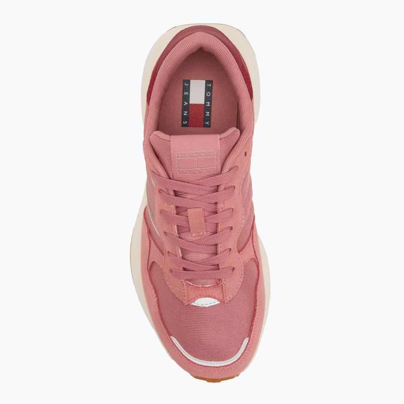 Moteriški batai Tommy Jeans Cleated Runner tahiti berry 5