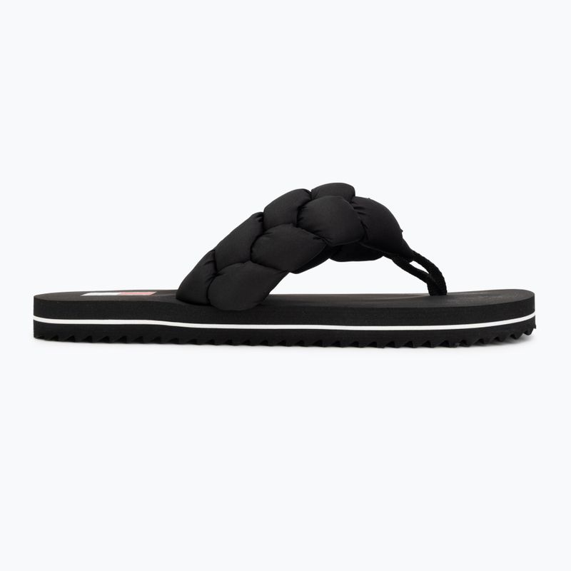 Moteriškos šlepetės per pirštą Tommy Hilfiger Braided Thong black 2