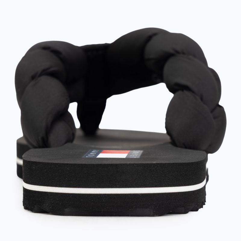 Moteriškos šlepetės per pirštą Tommy Hilfiger Braided Thong black 6