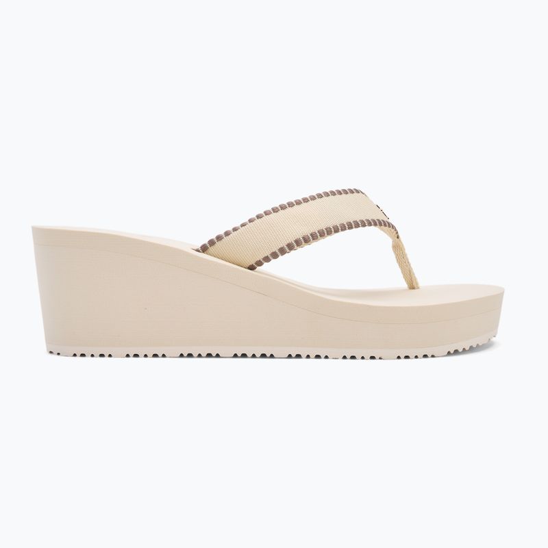 Moteriškos šlepetės per pirštą Tommy Hilfiger Wedge Beach Sandal muslin 2