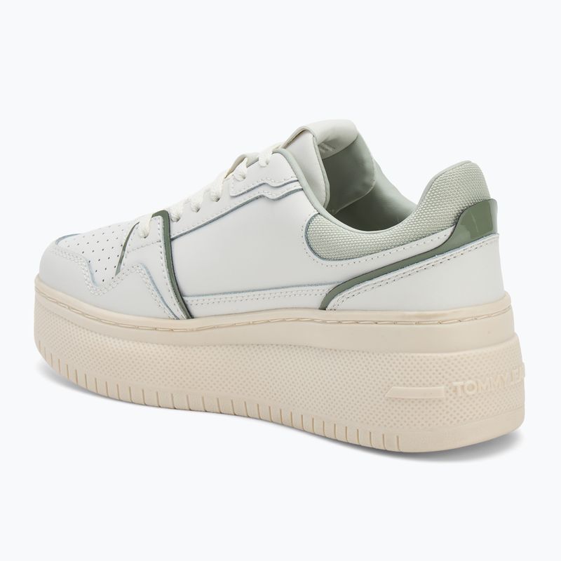 Moteriški batai Tommy Jeans Retro Basket Flatform ecru/misty sage 3