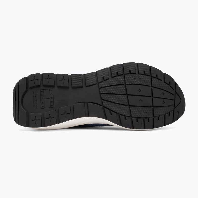 Vyriški batai Tommy Jeans Runner Knitted blue moment 4