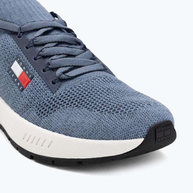 Vyriški batai Tommy Jeans Runner Knitted blue moment 7