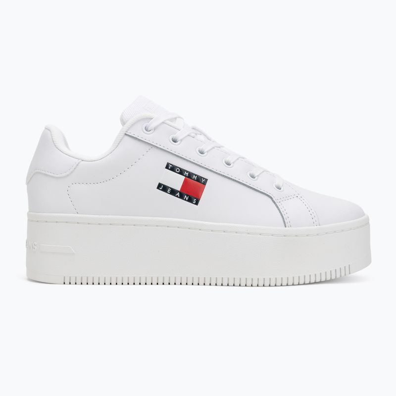 Moteriški batai Tommy Jeans Flatform white 2