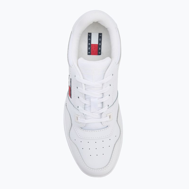 Moteriški batai Tommy Jeans Retro Basket white 5