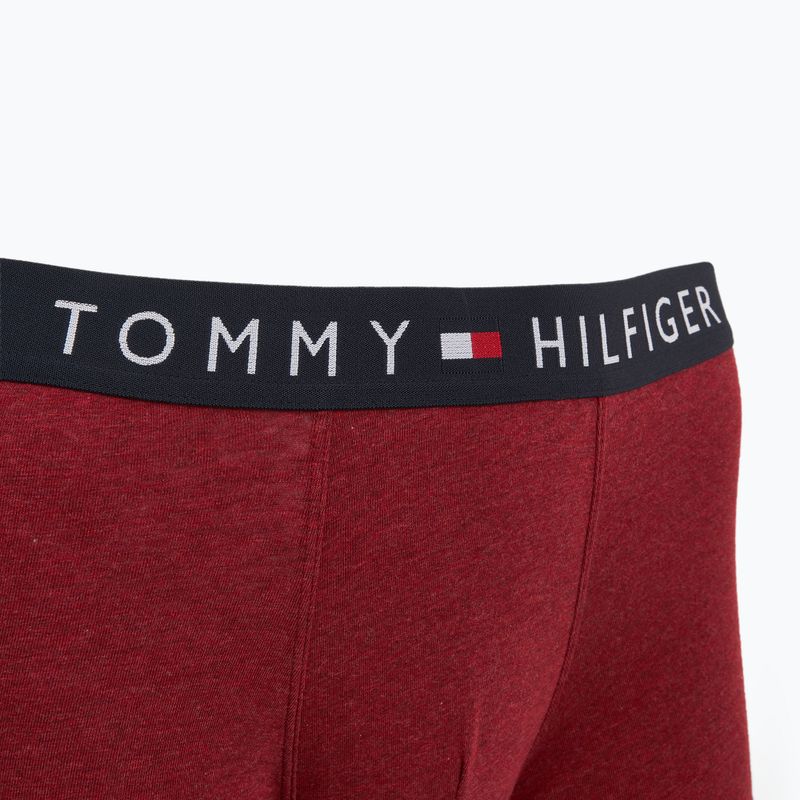 Trumpikės Tommy Hilfiger UM0UM03180 Trunk 3 poros deep burgundy/purple navy/deep rouge heather 3