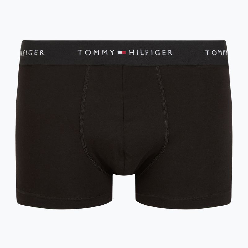 Vyriškos trumpikės Tommy Hilfiger Repeat Logo Trunks 7 poros breezy blue/premium green/premium red/black 7