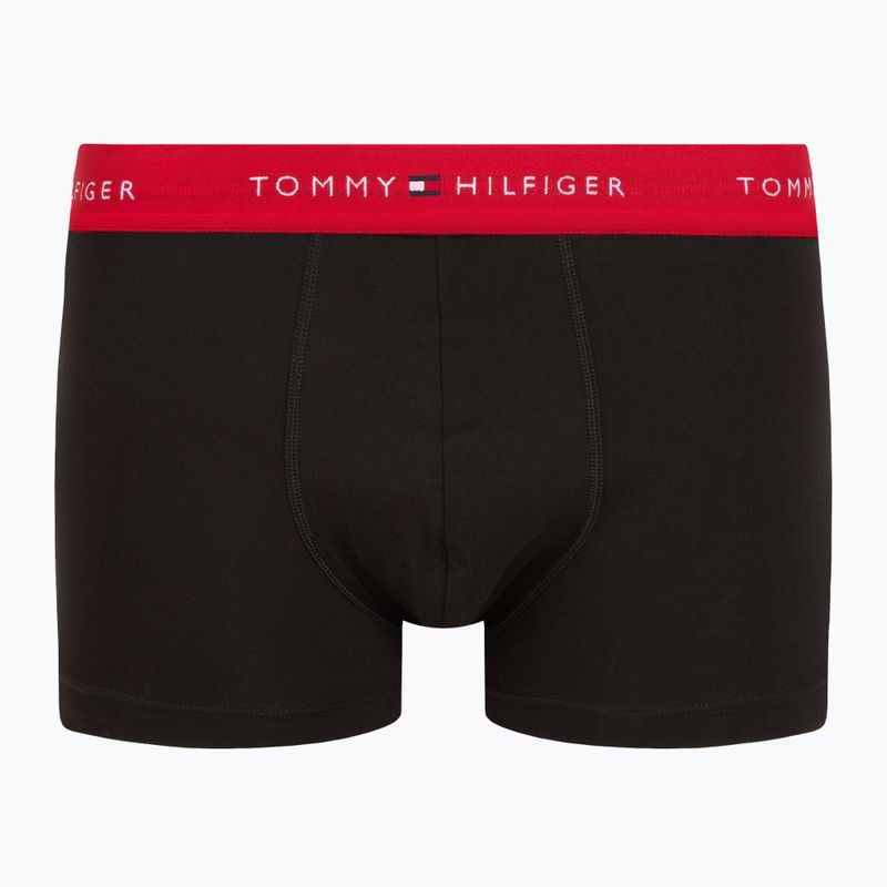 Vyriškos trumpikės Tommy Hilfiger Repeat Logo Trunks 7 poros breezy blue/premium green/premium red/black 9