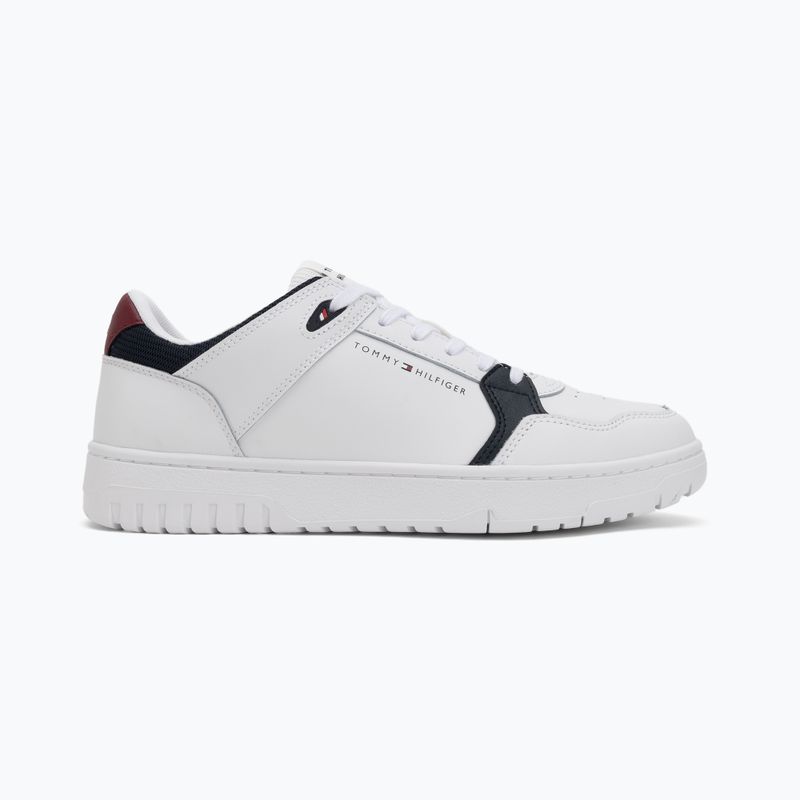 Vyriški batai Tommy Hilfiger Basket Core Lite Lth Mix white 2