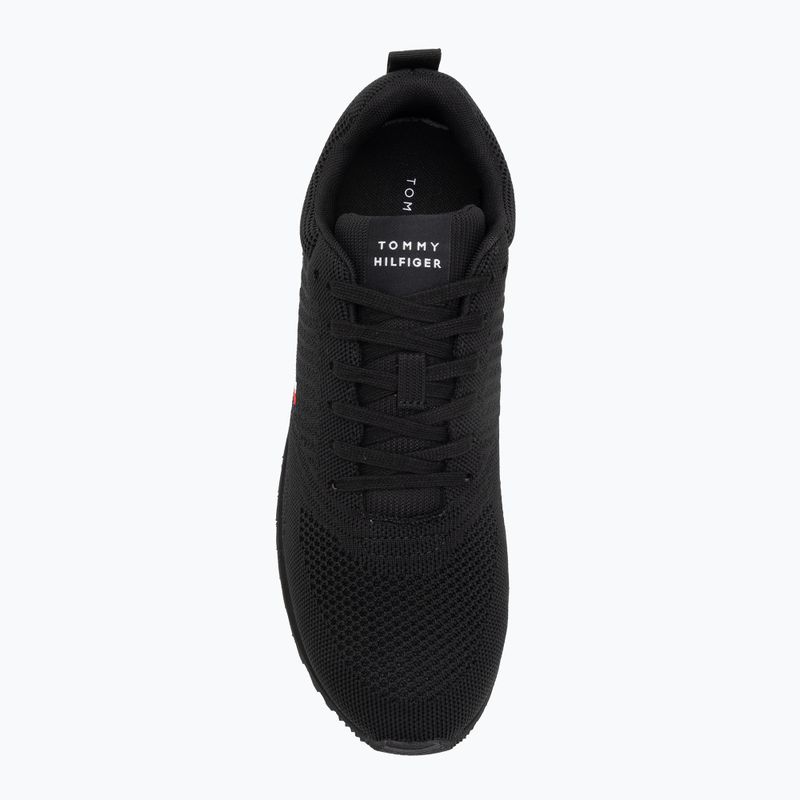Vyriški batai Tommy Hilfiger New Runner Eva Corpo Knit black 5