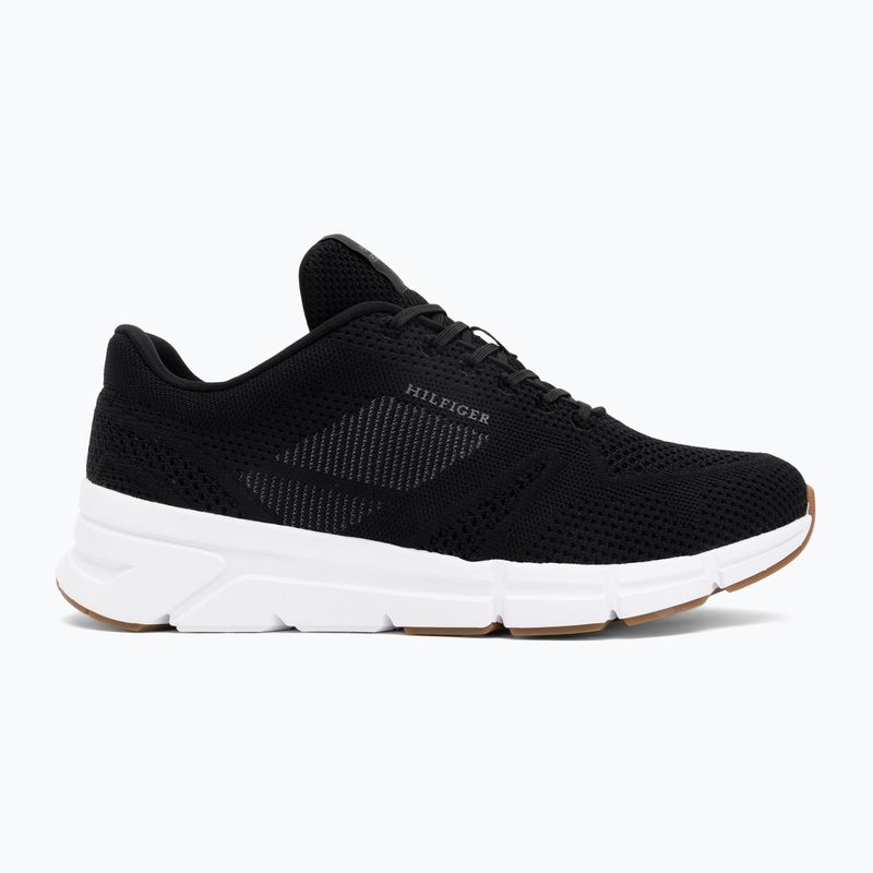 Vyriški batai Tommy Hilfiger Comfort Run Knit black 2