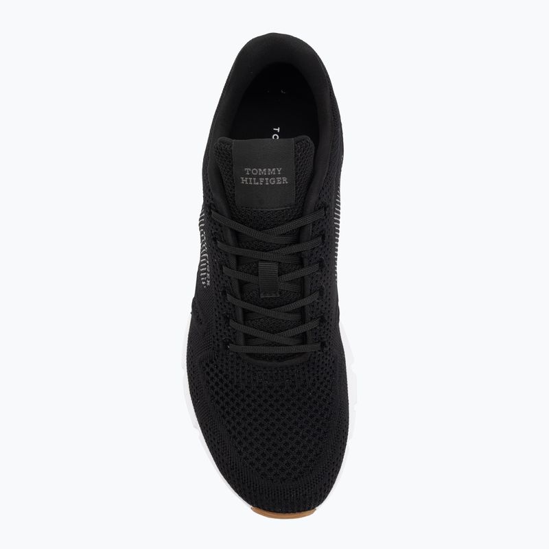 Vyriški batai Tommy Hilfiger Comfort Run Knit black 5
