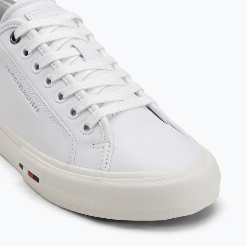 Vyriški sportiniai bateliai Tommy Hilfiger Street Leather Stitch white 7