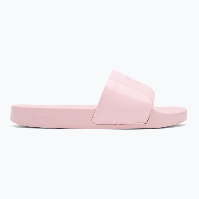 Moteriškos šlepetės Tommy Hilfiger Flag Pool Slide Patent misty pink 2
