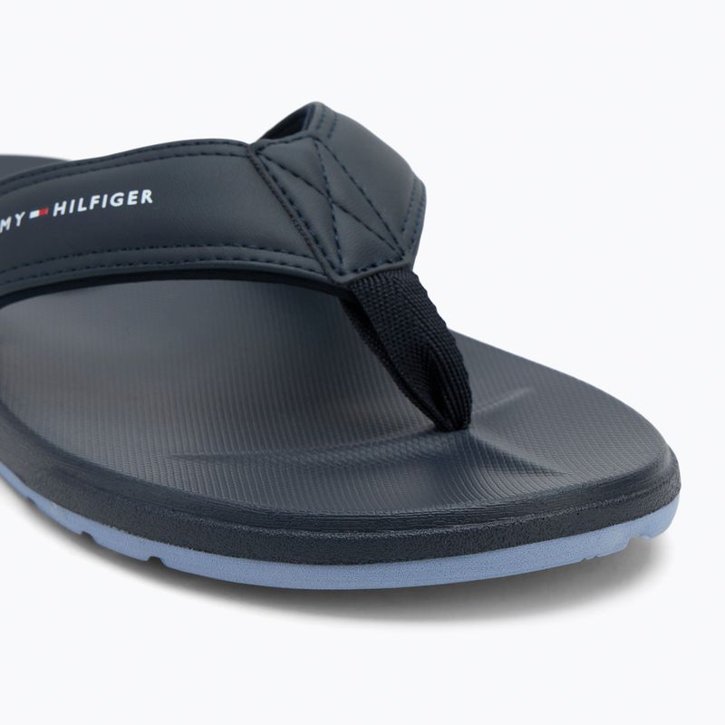 Vyriškos šlepetės per pirštąTommy Hilfiger Molded Comfort Beach desert sky 7